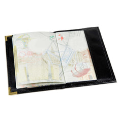 British Passport Holder - UK Passport Wallet - Non EU - PU Leather - Black-Travel Accessories-Esposti-EL114-1-Executive Retail Ltd