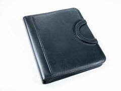 Executive PU Leather Drop Handle Conference Case with Full zip closure-Folder-Esposti-EL775-1-Executive Retail Ltd