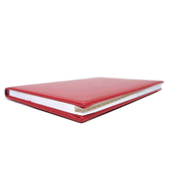 A5 Large Address Book - Padded PU Leather Cover - Red-Address Book-Esposti-EL8-Red-1-Executive Retail Ltd