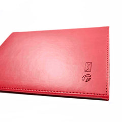 A5 Large Address Book - Padded PU Leather Cover - Red-Address Book-Esposti-EL8-Red-1-Executive Retail Ltd