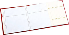 Address & Telephone Index - Vinyl Grained Cover - Red - Size 150 x 230mm-Address Book-Esposti-EL43-Red-1-Executive Retail Ltd