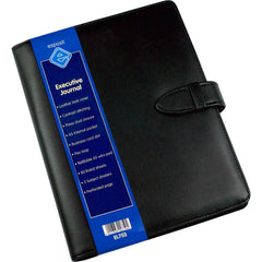 Executive A5 Journal - PU Leather - Press Stud Closure-Folder-Esposti-EL753-1-Executive Retail Ltd
