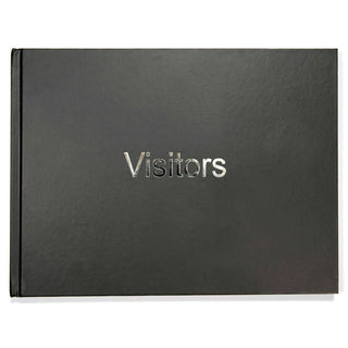 Visitors Book - Hardback Cover - Size 270 x 200mm - Black-Visitors Book-Esposti-EL7-Black-1-Executive Retail Ltd
